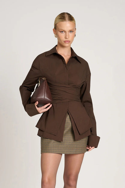 Kaeda Sinched Blouse