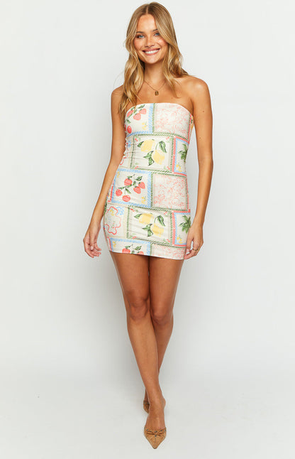 Lara Strapless Mini Dress