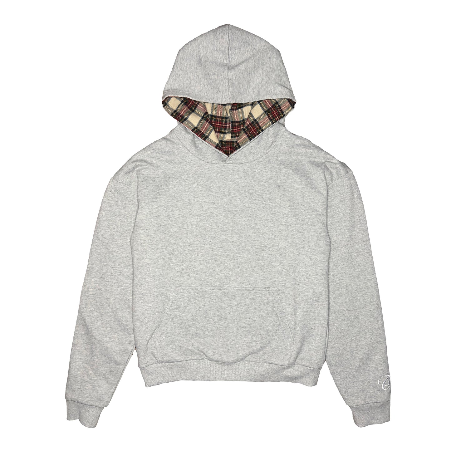 Plaid Simple Hoodie